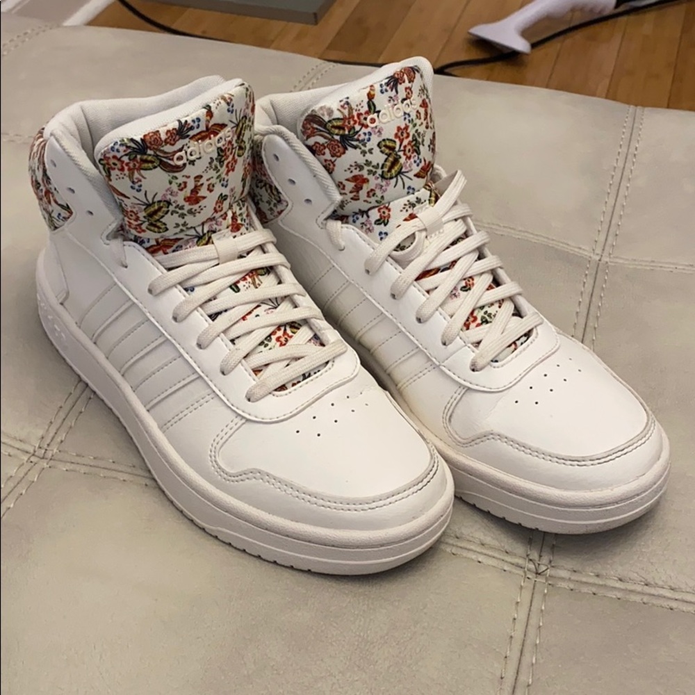 Adidas hoops 2.0 x Farm high-tops